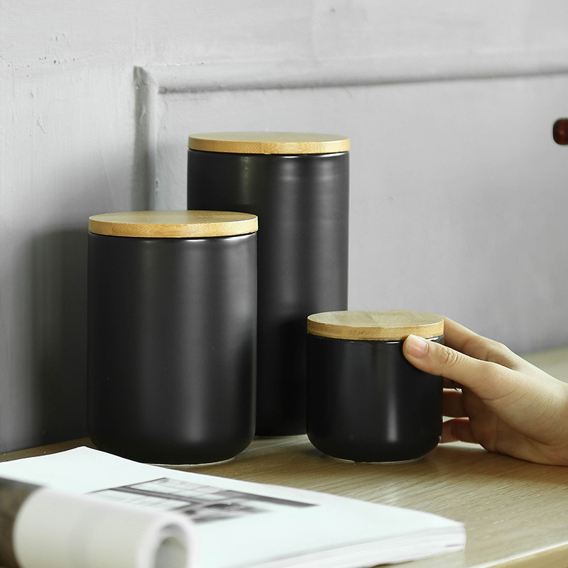 Kitchen Ceramics Storage Bottles Jars