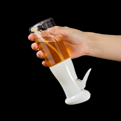 Kitchen Fitness Spray Pneumatic Grill Cooking Oil Spray Olive Oil Mist Controlled Oil Bottle