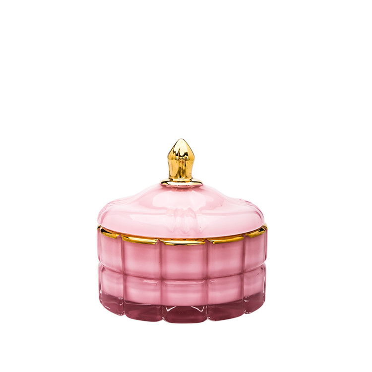Kitchen Glass Canister, Decorative Candy Jar for set of 1