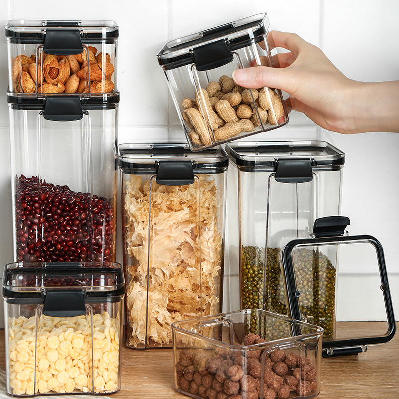 Kitchen Pantry Storage Containers BPA Free Plastic Cereal Containers for Pantry Organization and Storage