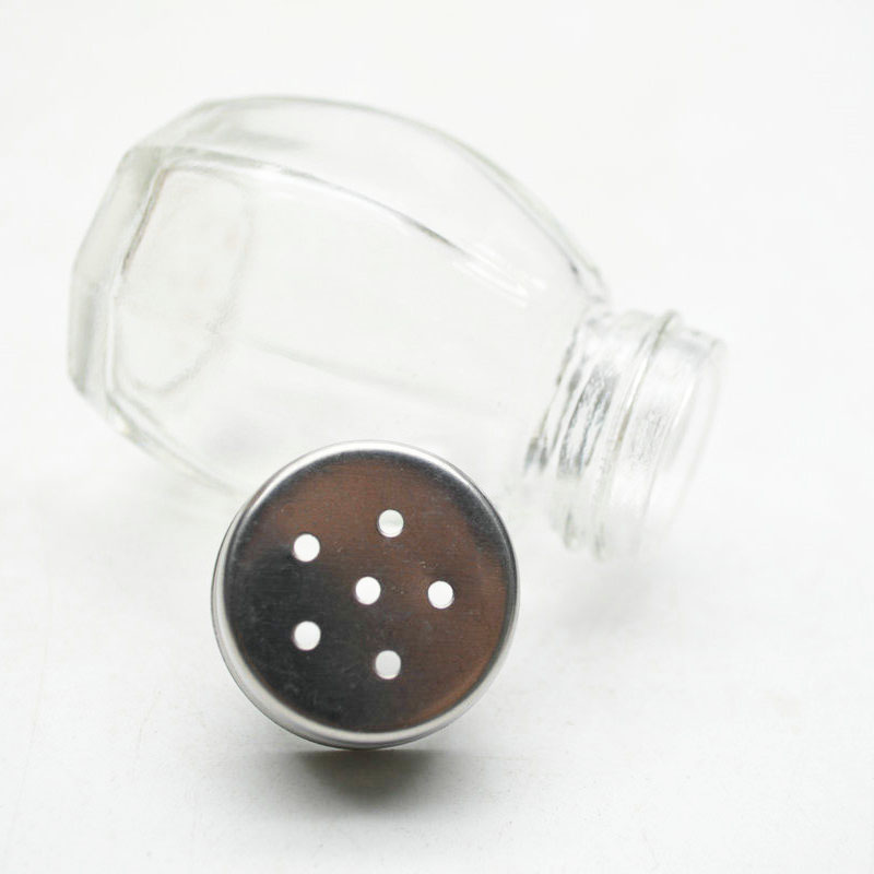 Kitchen Spice Empty Glass Bottles Spice Jars individuation glass bottle salt jar