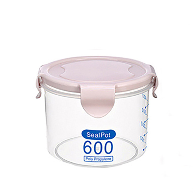 Kitchen Storage Box Organization Sealed Lid Plastic Food Storage Jars