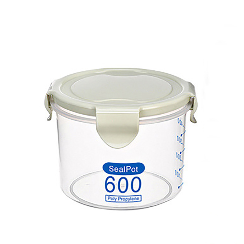 Kitchen Storage Box Organization Sealed Lid Plastic Food Storage Jars