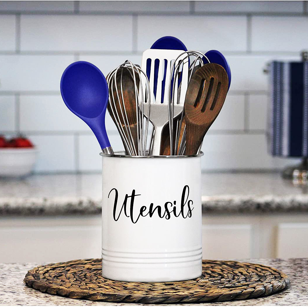 Kitchen Storage White Canister
