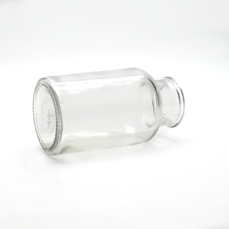 Kitchen Sugar Condiment Castor Bottles Spice Seasoning Garlic Jar Set Salt Pepper Glass Storage Jar 5oz 8.5oz Round Spice Jar