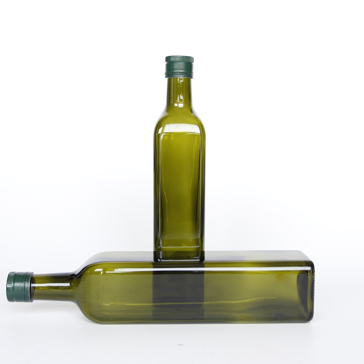 Kitchen Supplies Oil and Vinegar Bottle Seasoning Bottle Oiler Soy Sauce and Vinegar Cruet Glass Storage Bottles & Jars Cover