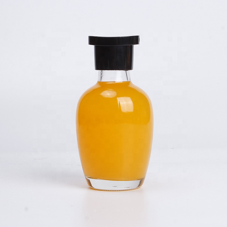 Kitchen Use 150ml Transparent Glass Cooking Oil Dispenser Bottle 5oz Soy Sauce Glass Bottle