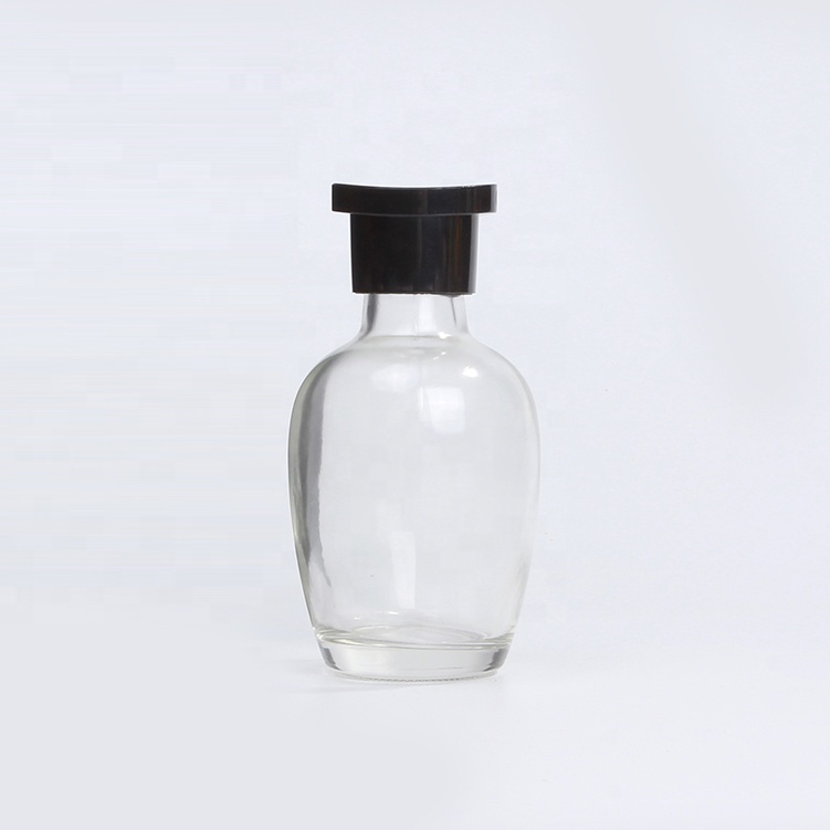 Kitchen Use 150ml Transparent Glass Cooking Oil Dispenser Bottle 5oz Soy Sauce Glass Bottle