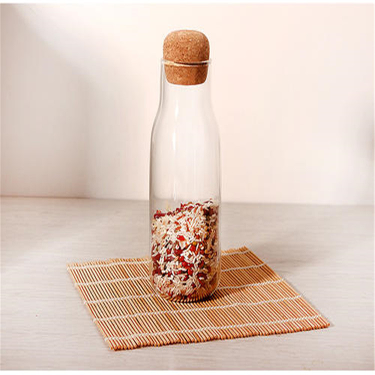 Kitchen food storage use China supplier super quality glass jars container wholesale