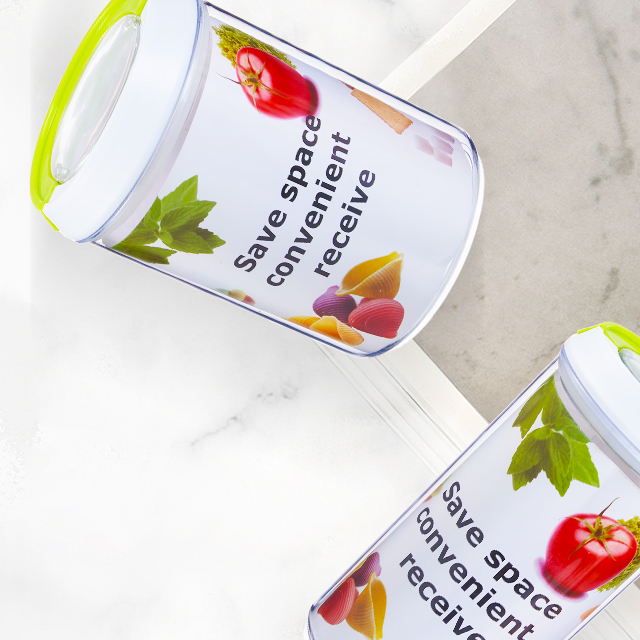 Kitchen household Fruits Coffee Tea Set Honey Jar Food Storage Bottle Jar container