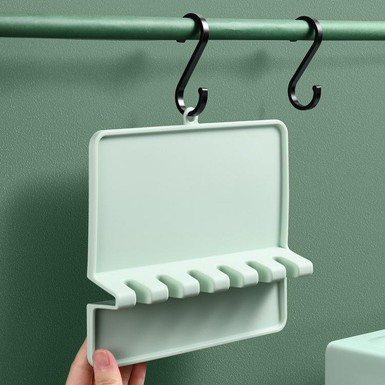Kitchen shelf multifunctional kitchenware shovel spoon spatula rack household creative silicone pot cover storage rack