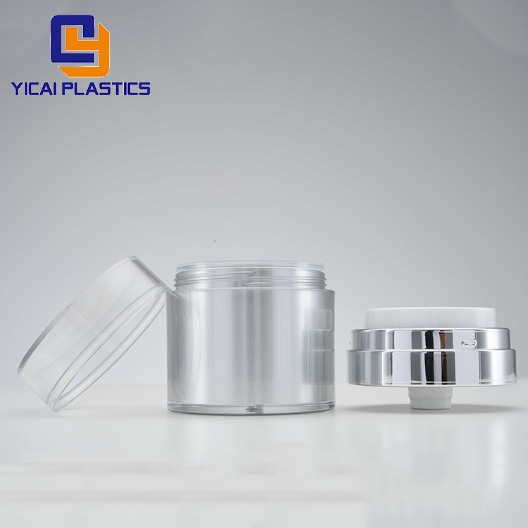 Korea style container promotional acrylic cosmetic acrylic plastic jars