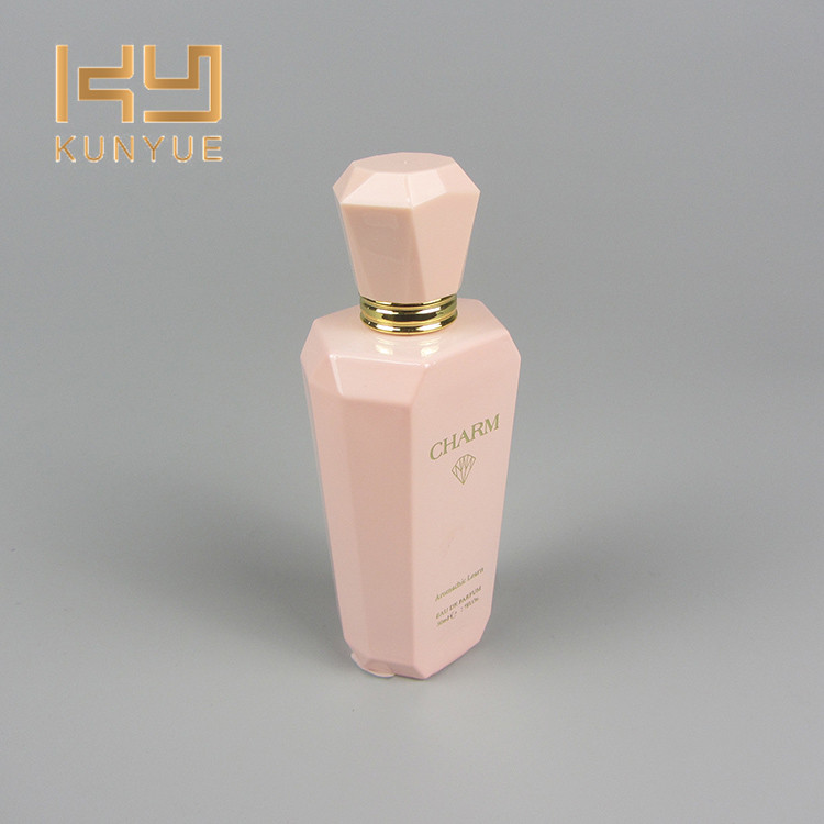 Kunyue Pure White Glass 50ml Perfume Bottle Luxury Fragrance Bottle with Surly Cap