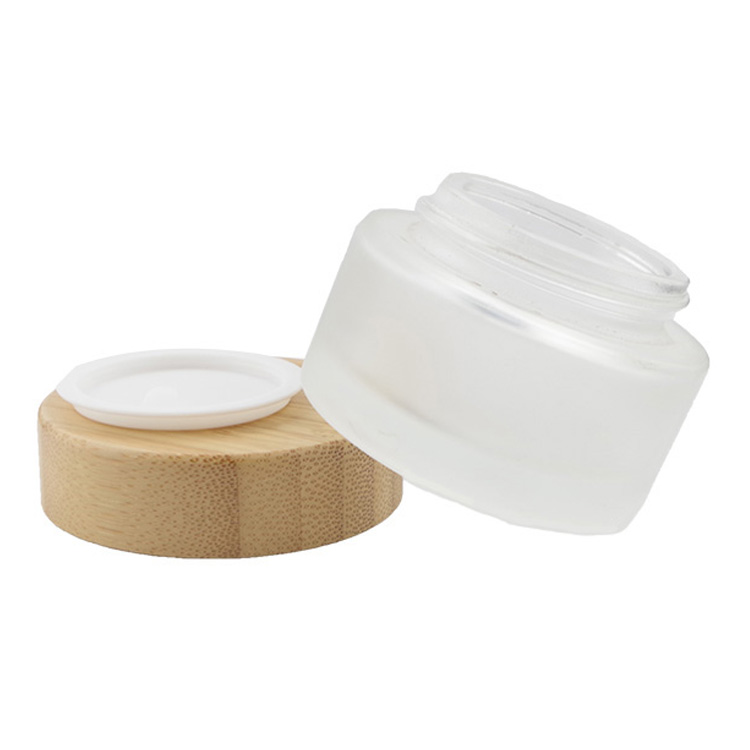 Kwaliteit Pot Bamboe Cosmetische Verpakking Fles Airless Pomp Verpakkingen Potten