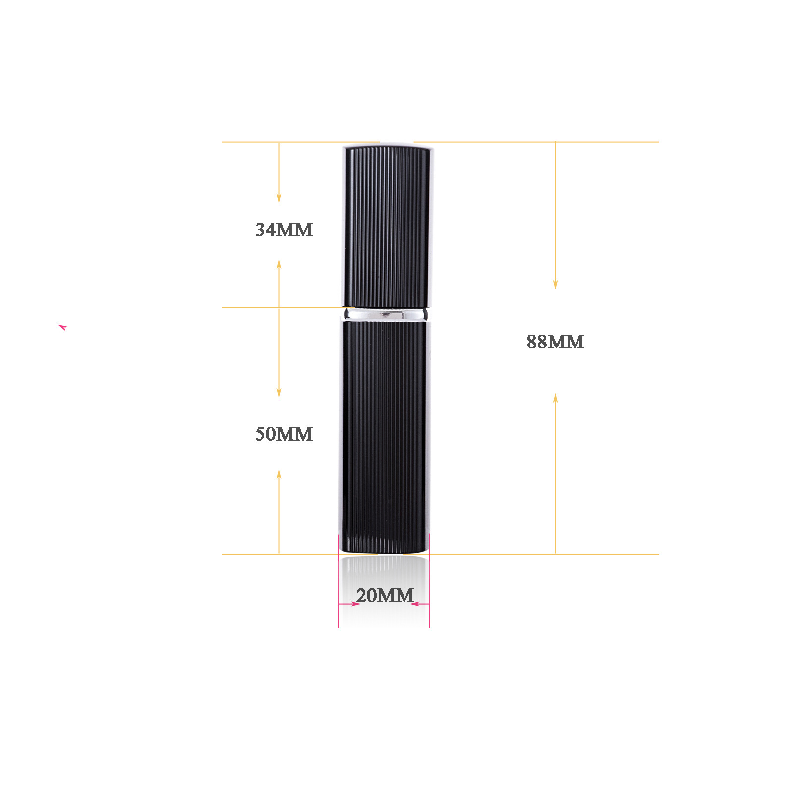 Kylia Portable Mini 5ml Bottom Refillable Perfume Atomizer
