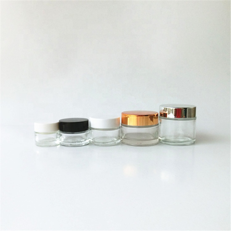 L001 Glass 10g 20g 30g 50g 60g cosmetic cream jar