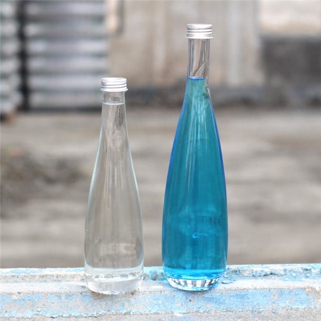 LA001 High quality 330ml 500ml glass beverage liquid soft drink bottles