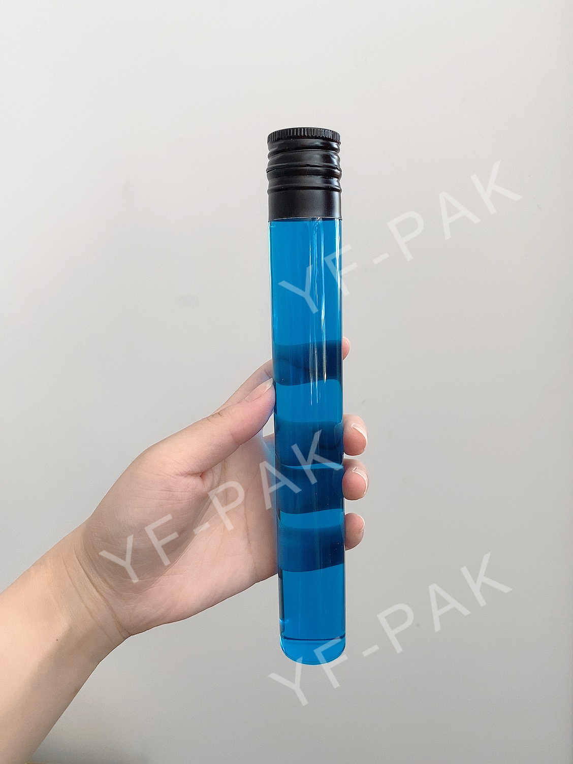 LANJING 100ml Wine in Test Tubes 50ml Glass Tube Wine with Aluminum Cap for Gift