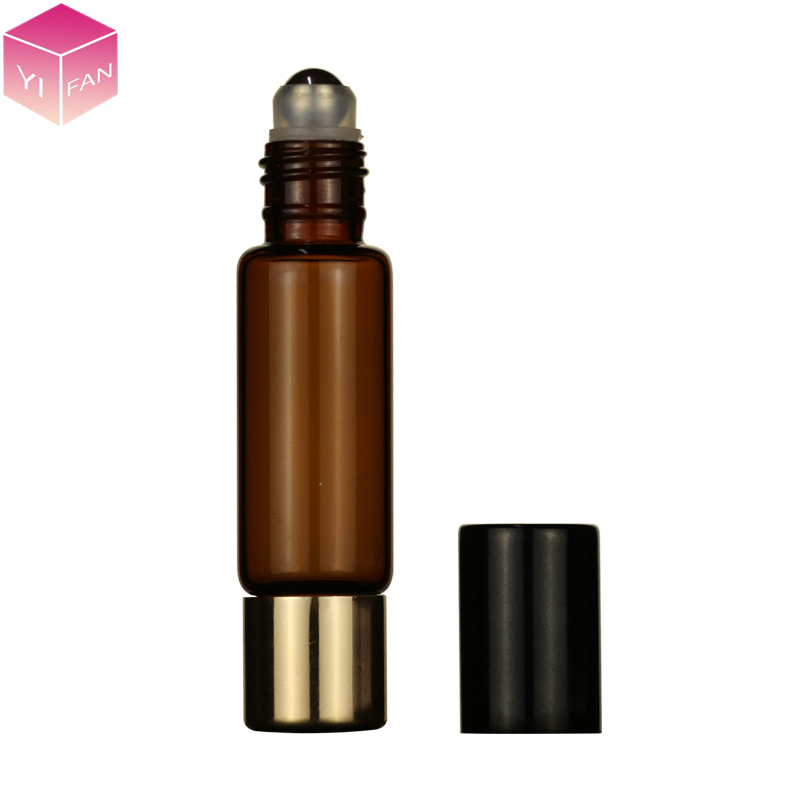 LANJING 10ml Double Ended  Bottles with Stainless Steel Roller and Orifice Reducer