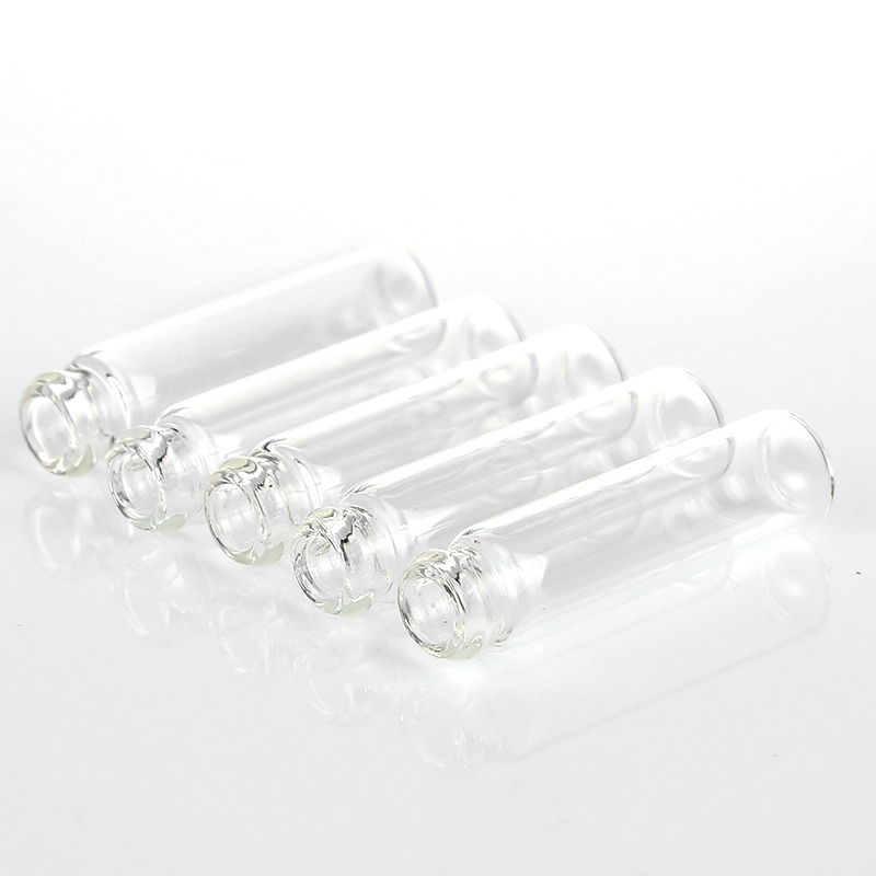 LANJING 1ml Clear Perfume Test Tube Glass Vials