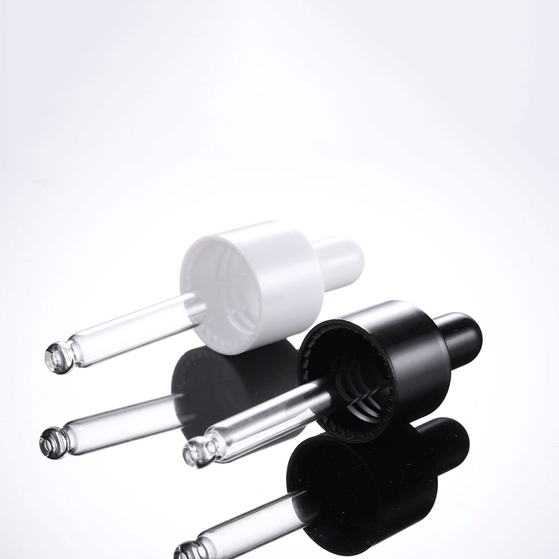 LANJING 30ml 50ml Amber Flatter Shoulder Glass Dropper Bottle