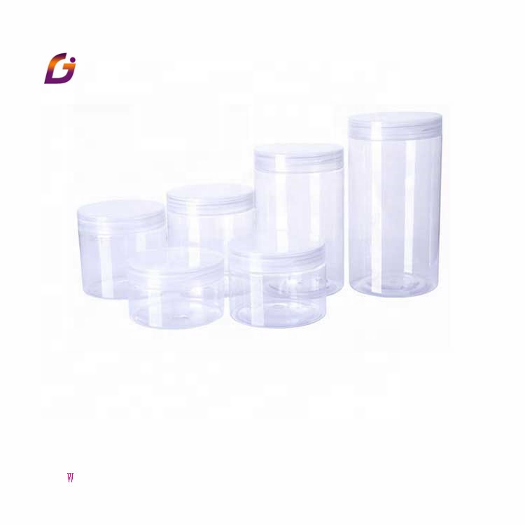 LL001 100ml 500ml plastic food wide mouth pet jar