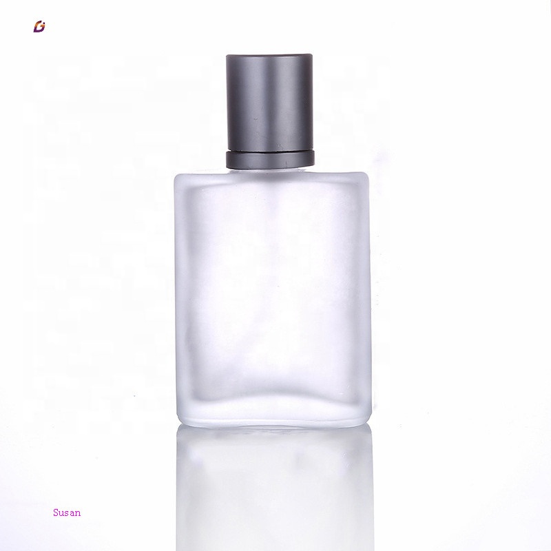 LL001 New product empty perfume frosted glass bottle  30ml 50ml 100ml