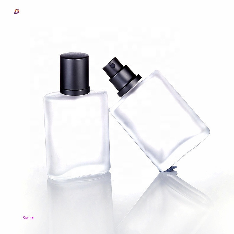 LL001 New product empty perfume frosted glass bottle 30ml 50ml 100ml