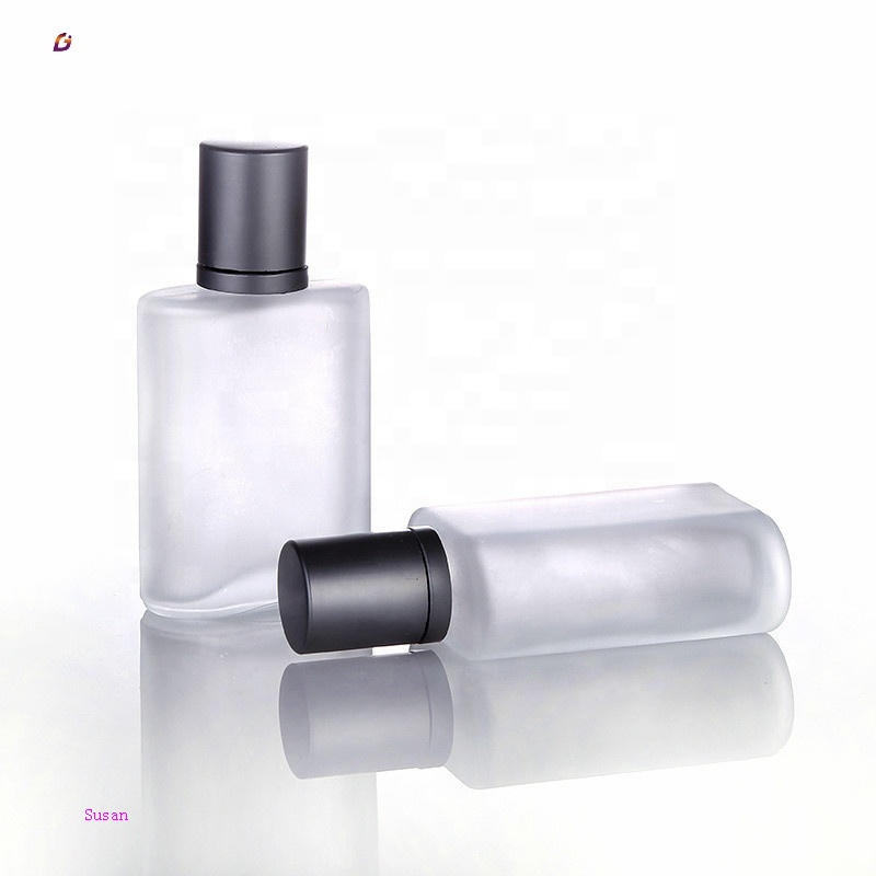LL001 New product empty perfume frosted glass bottle 30ml 50ml 100ml