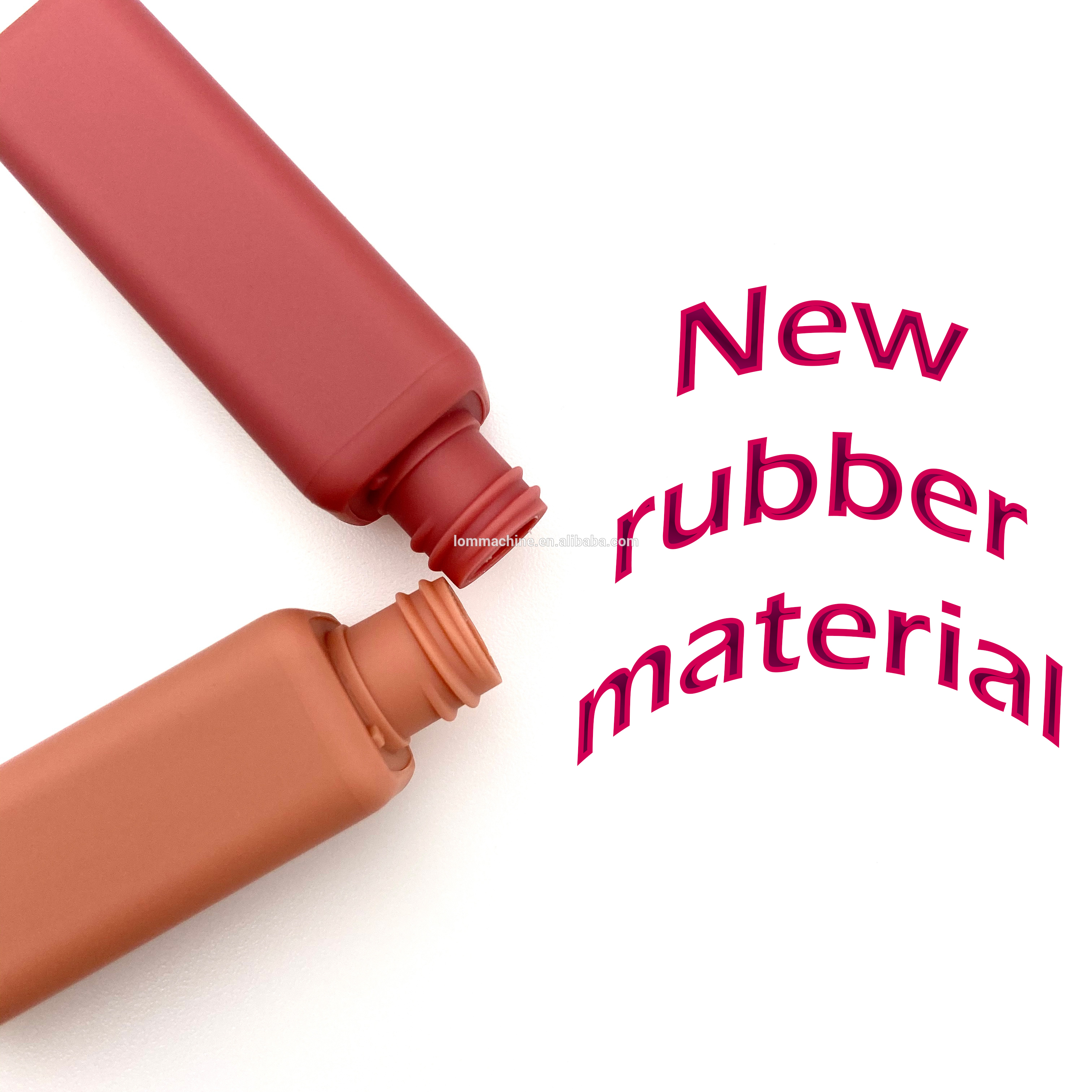 LOM-A02 New style clear container square empty lip gloss tubes container for wholesale