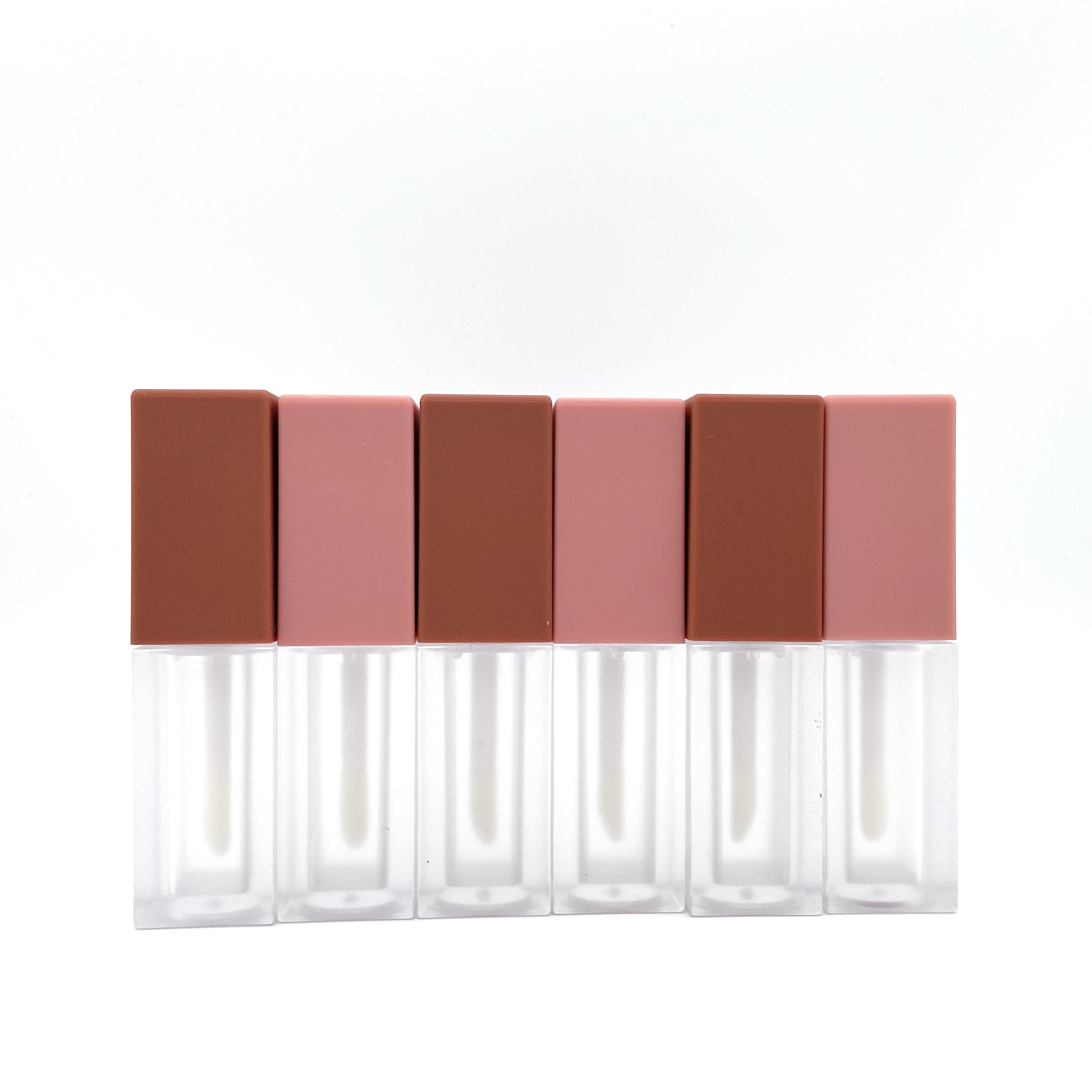 LOM-A05 Cosmetic Crown Mermaid Lip Gloss TubeEmpty Plastic Queen PinkBlueClearBlack Lipgloss Bottle Wand Mascara Tube