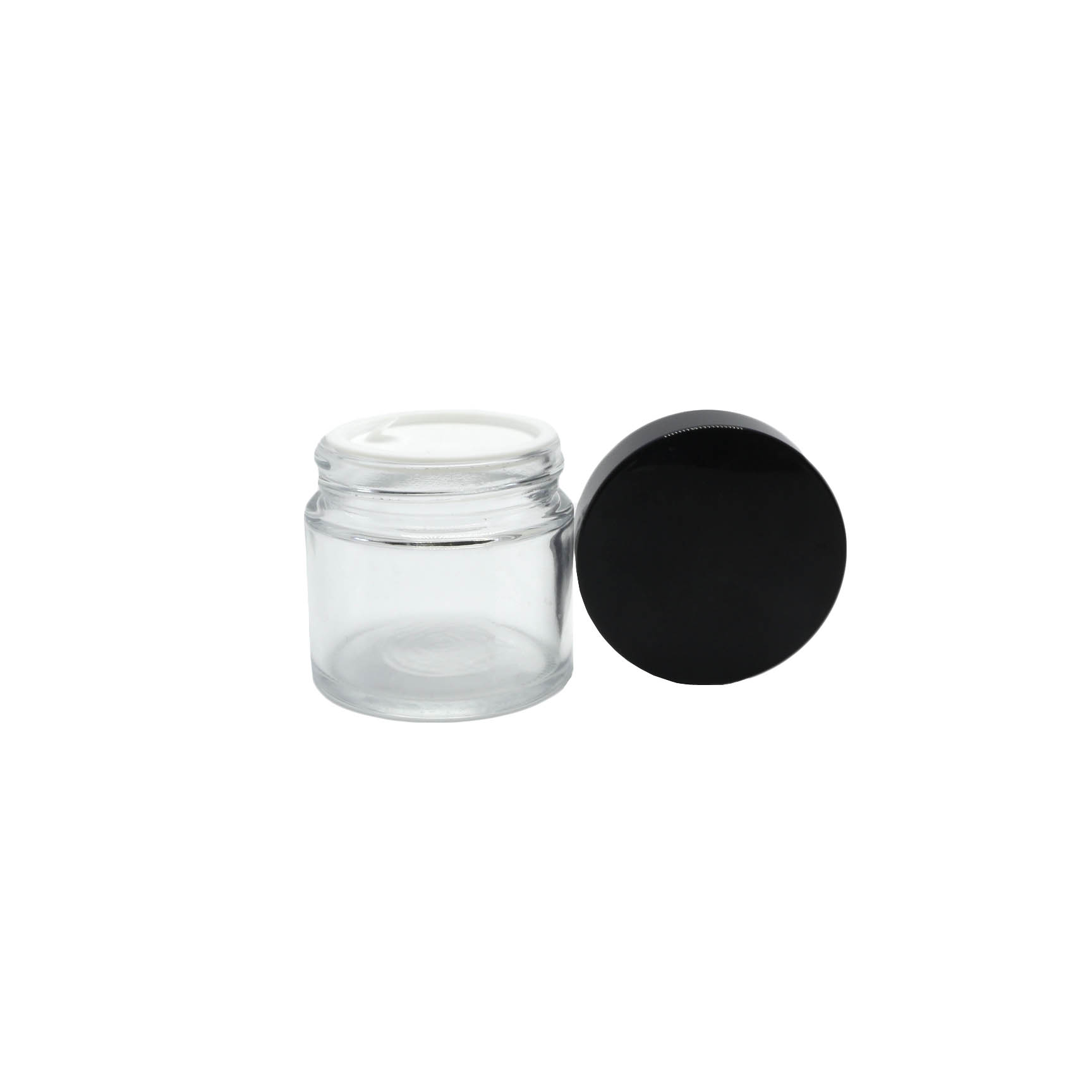 LOW MOQ wide mouth yogurt jam Food grade jars glass GJ-CC30