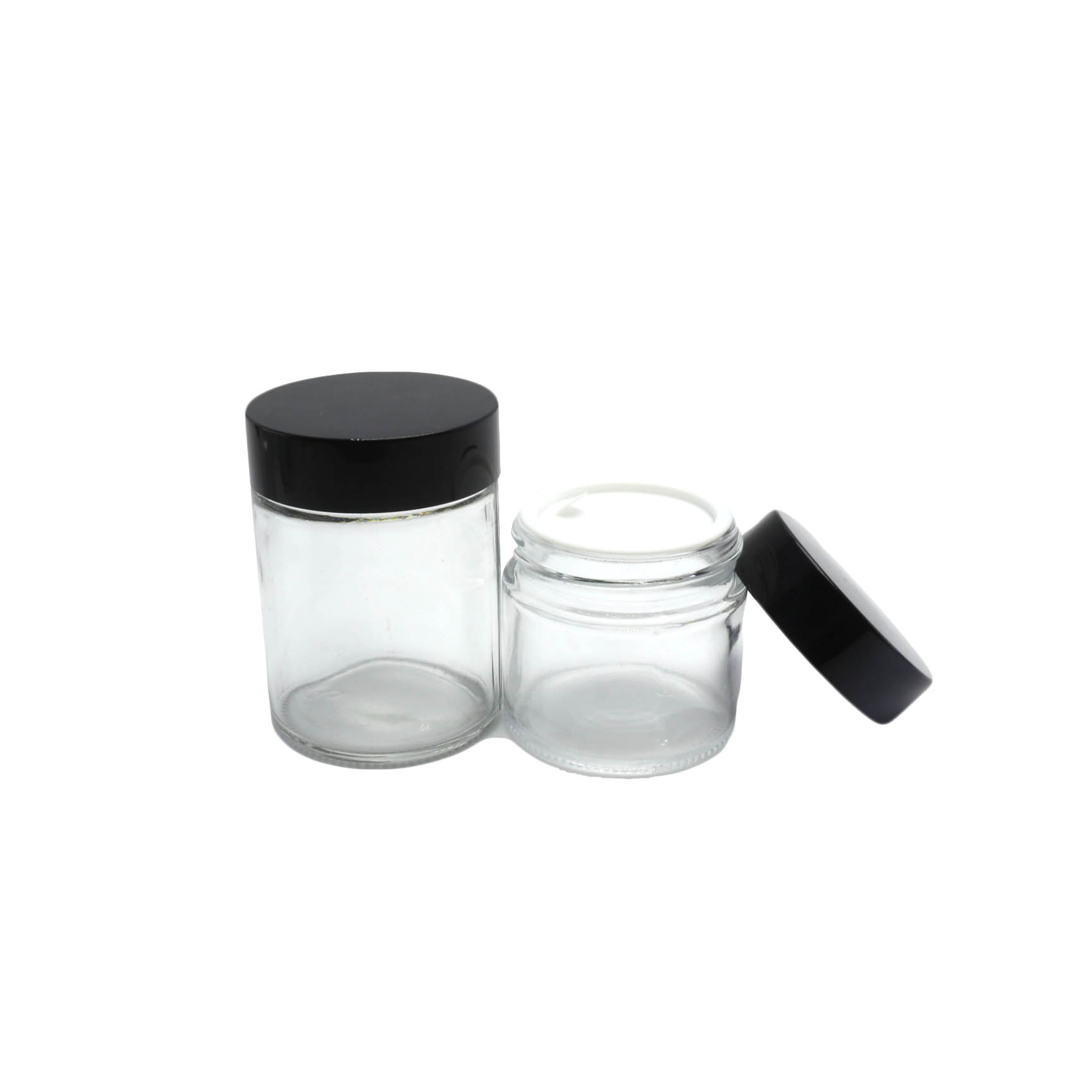 LOW MOQ wide mouth yogurt jam Food grade jars glass GJ-CC30