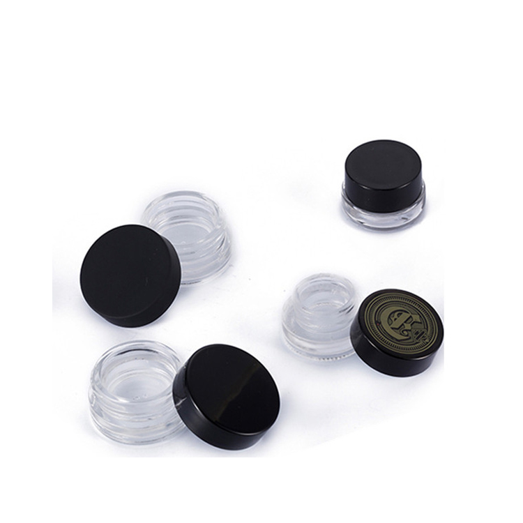 Labeling 3g 5g 7g 9g odor proof child lock jars glass small concentrate jar for cream cosmetic