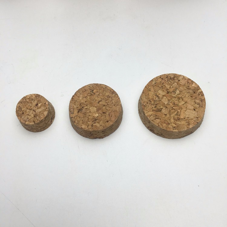 Laboratory amber apothecary medicine pill glass jars with wooden plug 125ml 250ml 500ml