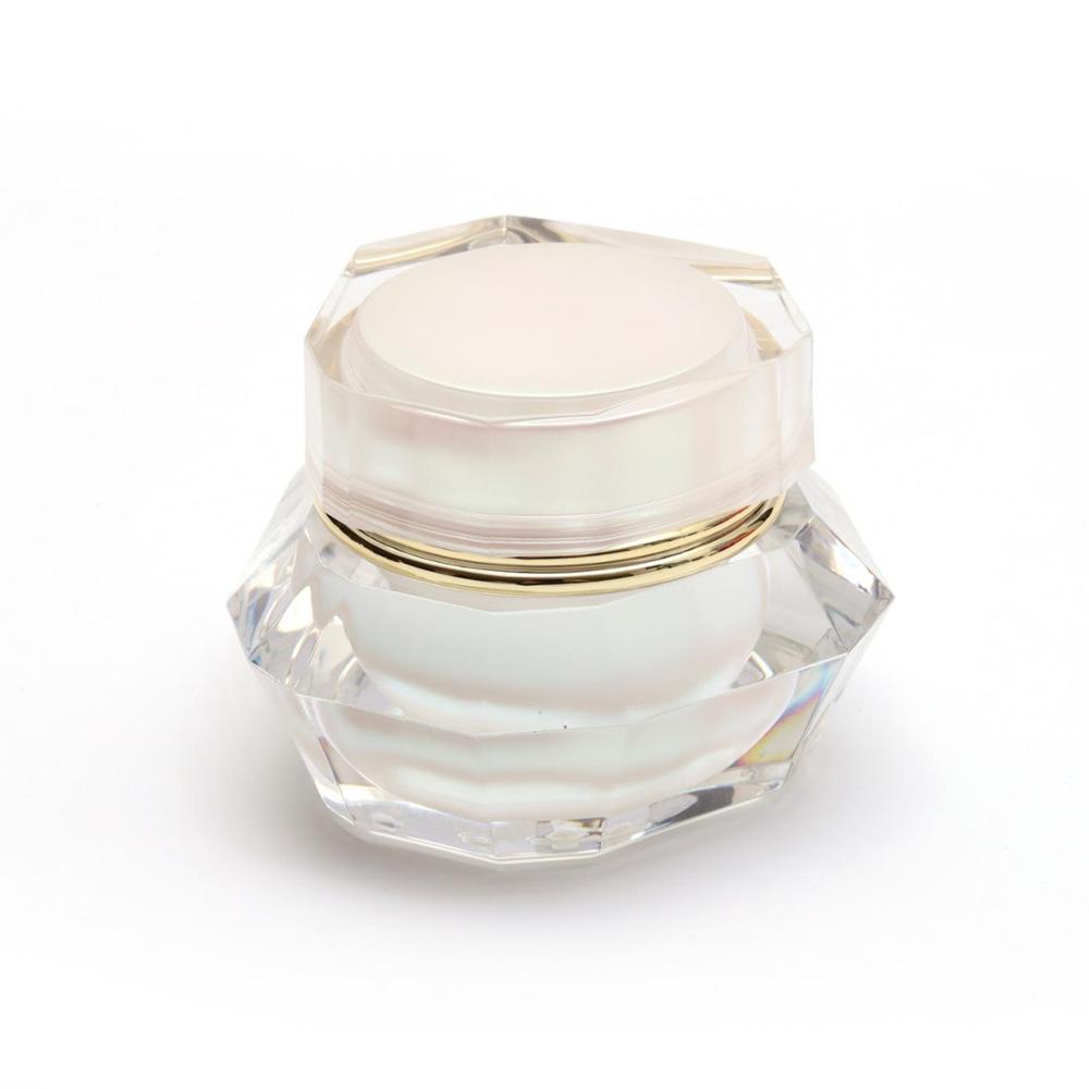 Lady cosmetic packaging acrylic luxury empty cream container acrylic jar