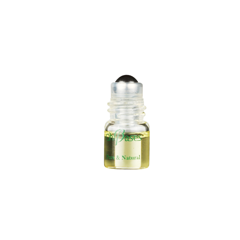 LanJing 1ml  1/4 dram Essential Oil Roller Glass Bottles printed logo
