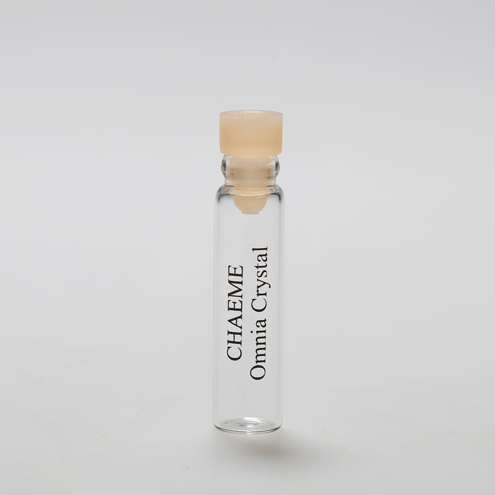 LanJing Clear Amber Perfume Sample Vials Tester Vials 1ml 1.5ml 2ml 3ml with Plastic Stick