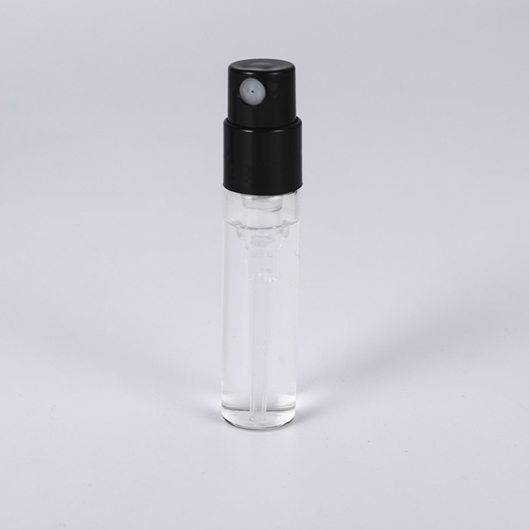 Lanjing Wholesales Disposable 1.5ml 2ml 3ml Clear Glass Vial Perfume Testing Bottle Crimp Neck