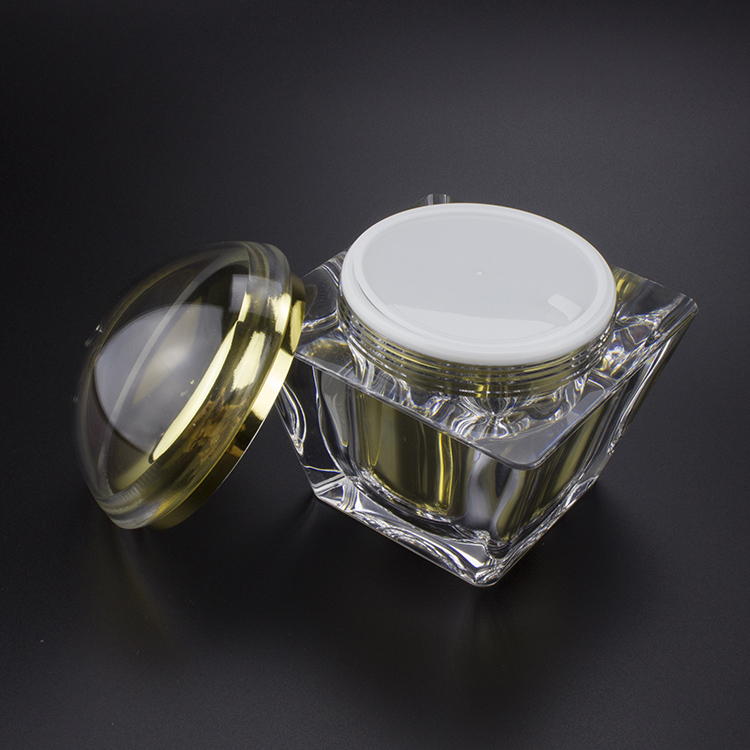 Large Capacity 200g 250g Luxury Plastic Cream Acrylic JA57 Jar