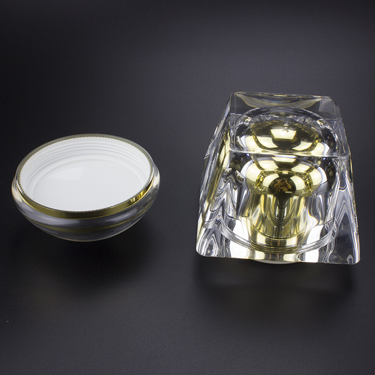 Large Capacity 200g 250g Luxury Plastic Cream Acrylic JA57 Jar