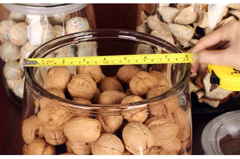 Large Capacity Clear Glass Storage Containers Glass Jars With Sealed Lids For Apothecary Dried Fruit Snacks Cereal Grains