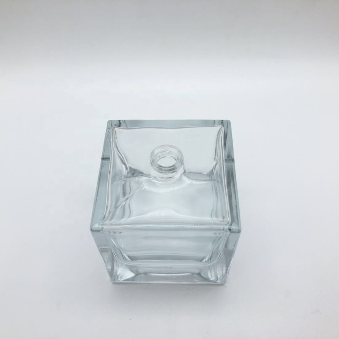 Large Cube Glass Perfume Bottles Wholesalers