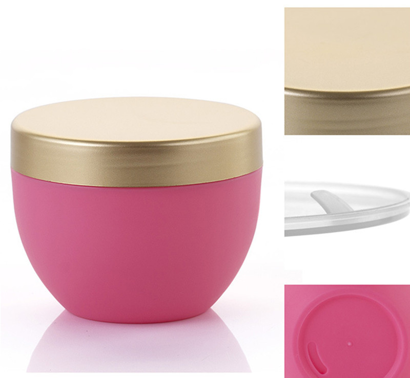 Large Plastic Cosmetic Jar Cream Mould For PP Cream Jar 250ml Cosmetic Cream Jar Manufacturers With Gold Lid