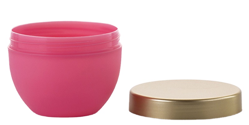 Large Plastic Cosmetic Jar Cream Mould For PP Cream Jar 250ml Cosmetic Cream Jar Manufacturers With Gold Lid