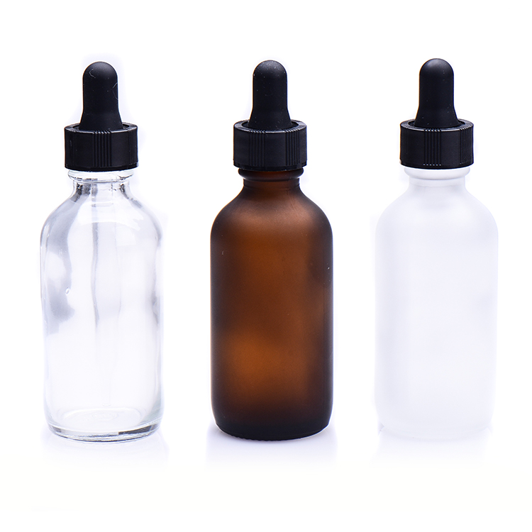 Large Quantity In Stock Low MOQ 100ml Empty Amber Round Glass Dropper Bottle For Oil With Liquid Medicine