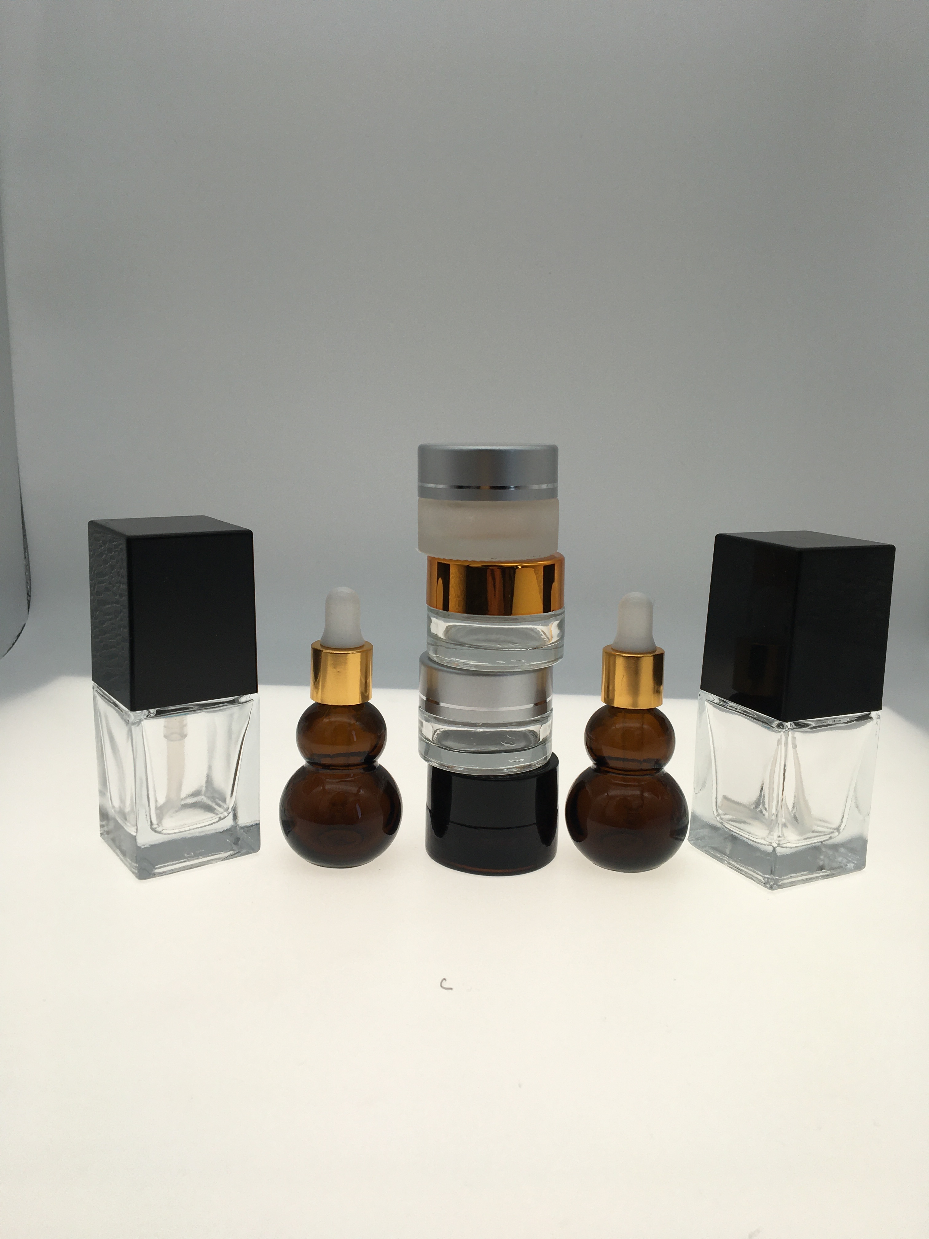 Latest Design 30 Ml Matte Glass Medicine Pill Dropper Bottle