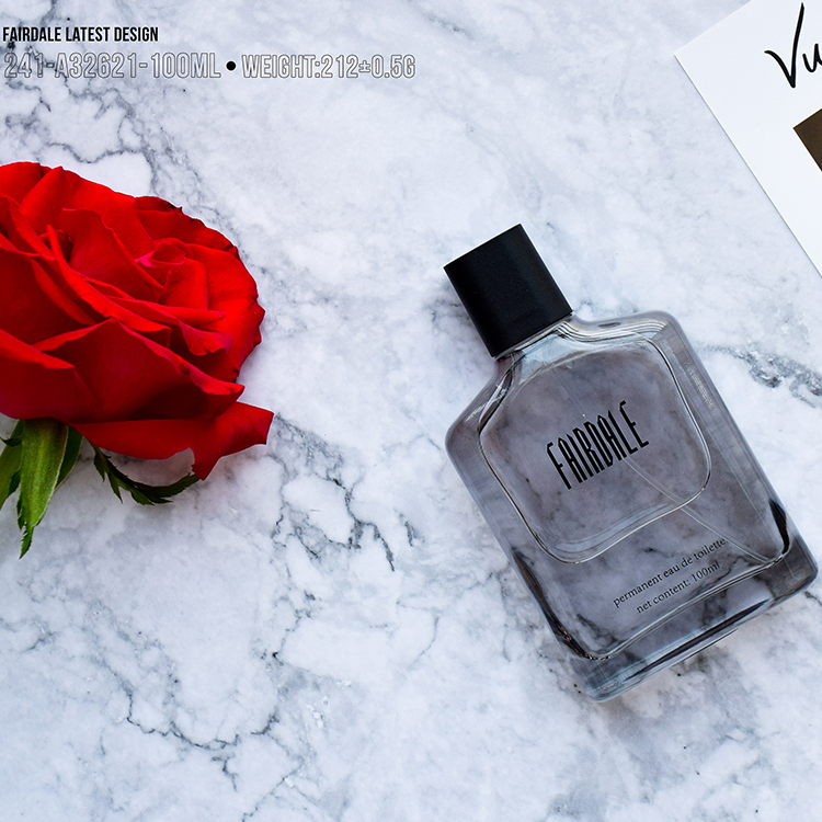 Latest perfume suit color and logo printing available glass perfume bottle perfume empty glass bottle