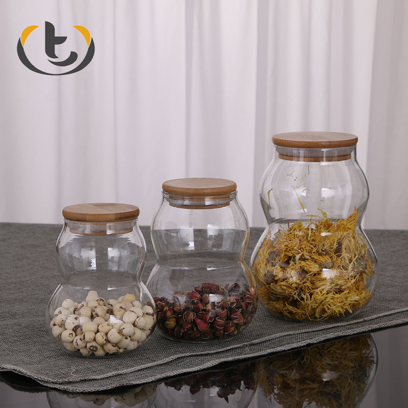 Latest technology jam jar glass with clip lid medical glass jar
