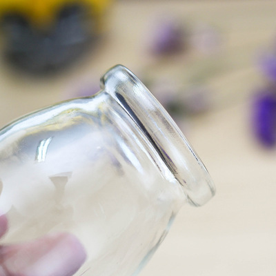 Lead-Free High Temperature Resistant Pudding Jar Jelly Milk Jar Small Pudding Bottle